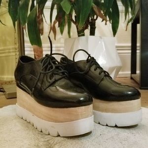 Jeffrey Campbell Berliner Platform Oxford Shoe